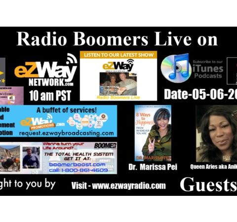 Radio Boomers Live S8 EP 32 Feat. The Asian Oprah, Queen Aries