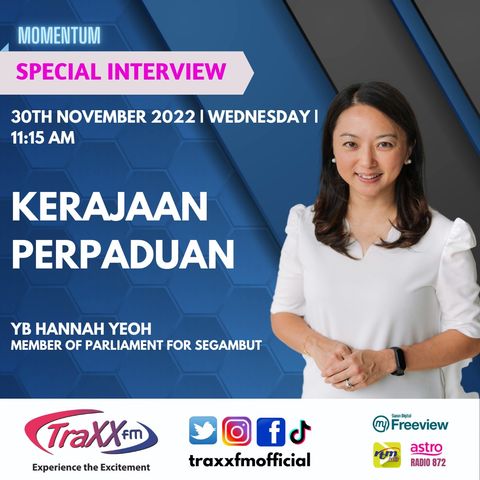 Special Interview: Kerajaan Perpaduan | Wednesday 30th November 2022 | 11:15 am