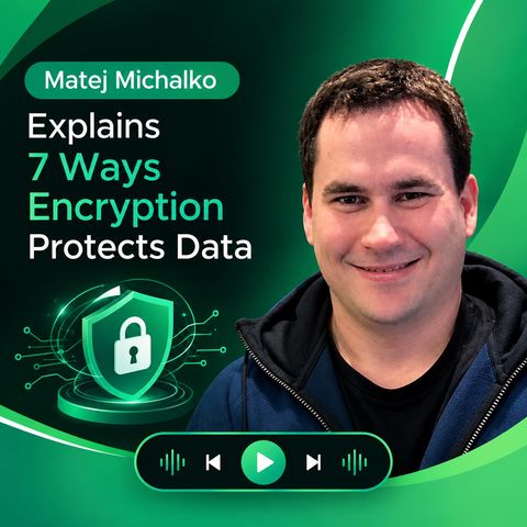 Matej Michalko Explains 7 Ways Encryption Protects Data