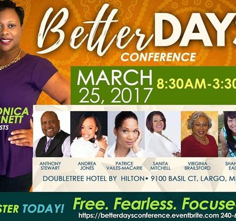 FNJ Presents: Featured Guest Veronica Burnett! Better Days Conference!!