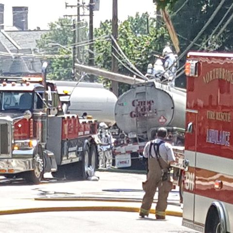 Tanker Truck Slams Into Parked Cars In Northbridge