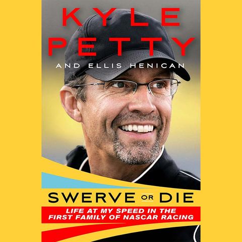 NASCAR legend Kyle Petty and his new book, Swerve or Die