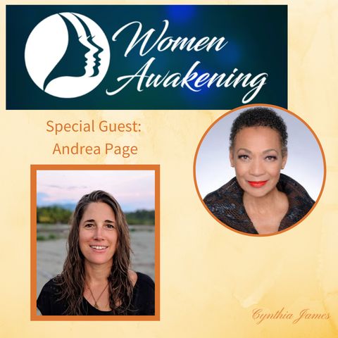 Cynthia with  Andrea Page Neuroscientist, Holistic Health Practitioner, and Cancer Alchemist