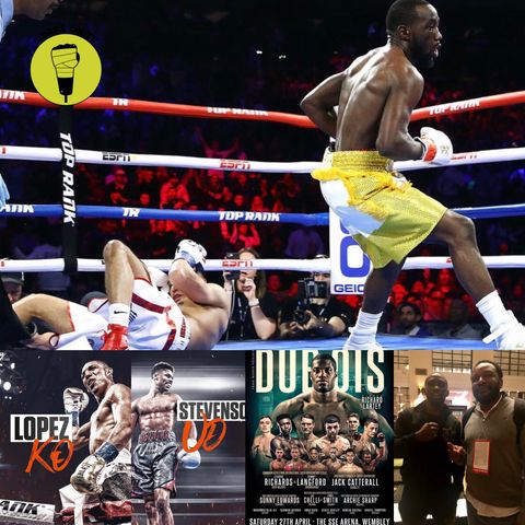 Crawford stops Khan in NYC & Dubois v Lartey preview!!!