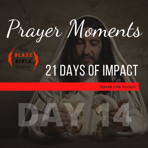 Prayer Moments [21 DAYS OF IMPACT] -DAY 14