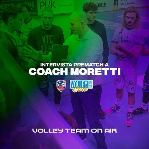 Coach Moretti prima di Cus Cagliari-Personal Time