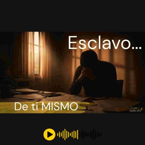 Cuando eres ESCLAVO de ti MISMO