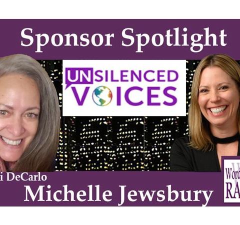 Unsilenced Voices Founder Michelle Jewsbury in the Sponsor Spotlight on WoMRadio