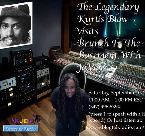 Kurtis Blow visits Brunch In The Basement With JaVonne