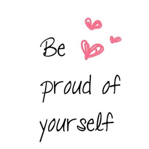 Be proud!💜