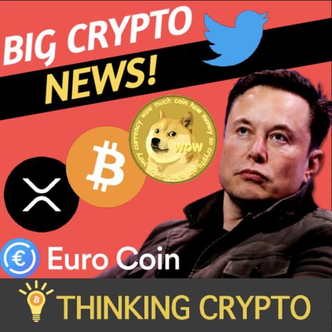 ELON MUSK $258 BILLION Dogecoin Lawsuit & Twitter Crypto Payments - SEC Crypto Regulation - Circle Euro Stablecoin