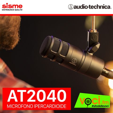 Clicca PLAY e ascolta la recensione del microfono AUDIO-TECHNICA "AT2040"