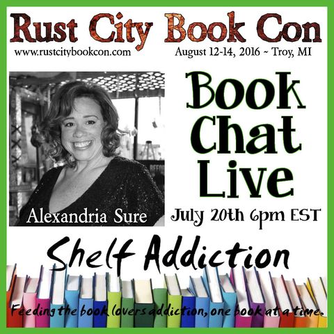 Ep 15: Author Interview with Alexandria Sure | Book Chat LIVE