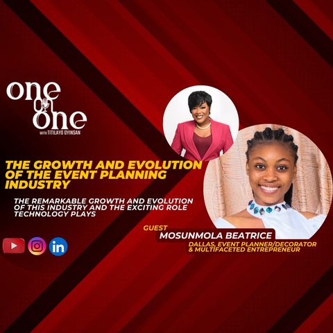 The Growth and Evolution of the Event Planning Industry//One-on-One With Mosunmola Beatrice Dallas