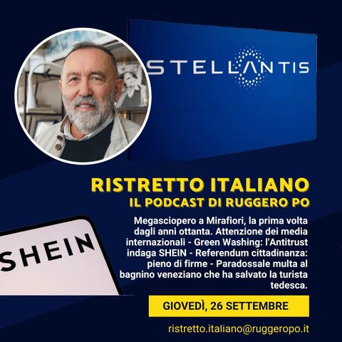 Ristretto Italiano - 26 settembre 2024