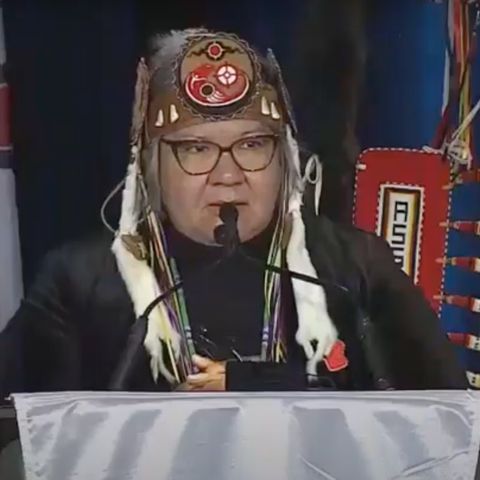 AFN National Chief Making a Statement