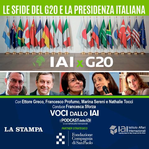 Le sfide del G20 e la presidenza italiana