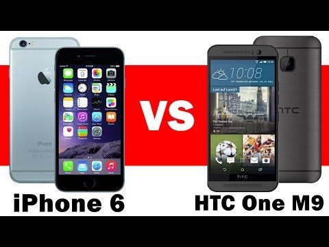 HTC One M9 VS iPhone 6 Comparison