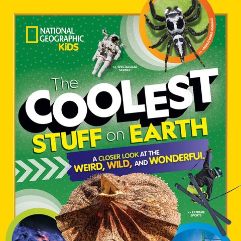 National Geographic's Shelby Lees discusses THE COOLEST STUFF ON EARTH on #ConversationsLIVE ~ @natgeo @ngkids #science #technology #sports