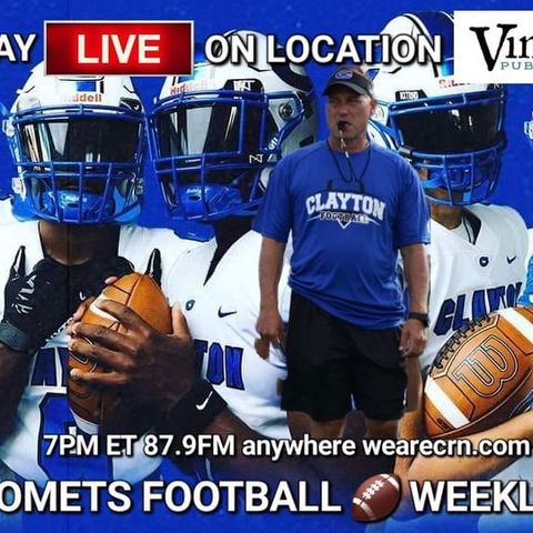 #CometsFootballWeekly w/ Coach Chadwick Episode #2 guests include Will Chalk & Cameron Royal from Vinson's Pub+Eatery!! #WeAreCRN #GoComets