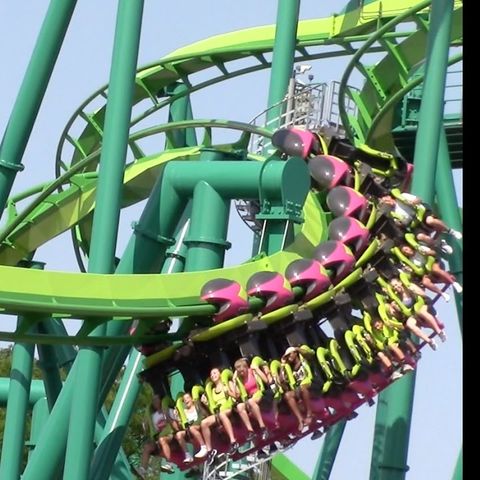 Cedar Point Raptor Head Kick Death!