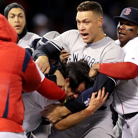 Benches Clear At Fenway For Red Sox-Yankees Brawl