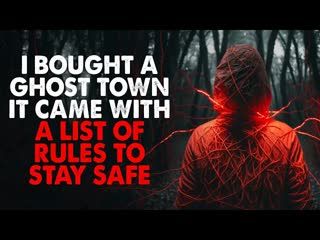 "I bought a ghost town. It came with a list of rules to stay safe" Creepypasta