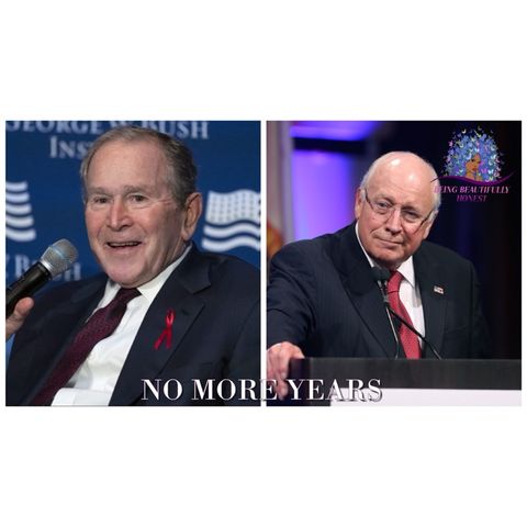 Dick Cheney ENDORSES Kamala While George Bush Stays SILENT