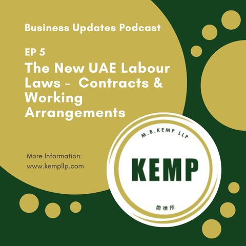 The New UAE Labour Laws - Contracts and Working Arrangements