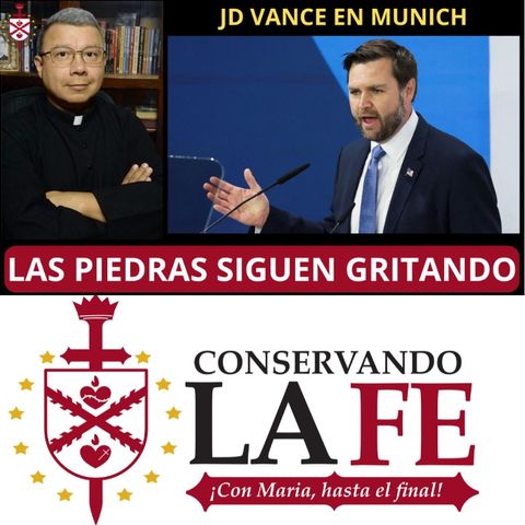 🚨Discurso de JD Vance en Munich. ¡Las piedras siguen gritando!