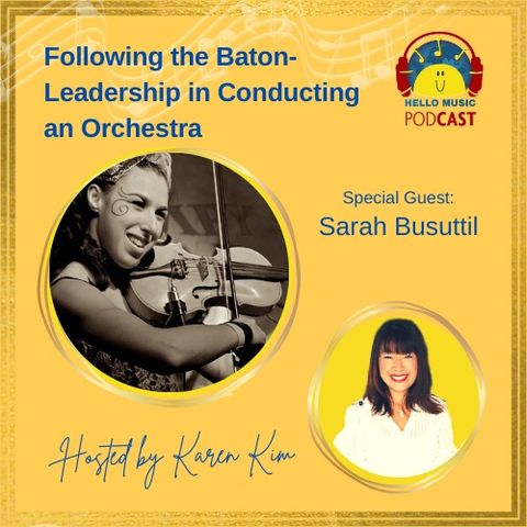 Leadership as an Orchestral Conductor - Sarah Busuttil