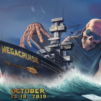 Megadeath's Dave Mustaine Unviels The Mega-Cruise