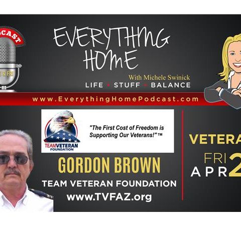 APR 27: TEAM VETERAN FOUNDATION - VETERAN NON PROFIT ORGANIZATION - Gordon Brown