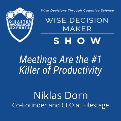 #238: Meetings Are the #1 Killer of Productivity: Niklas Dorn, Co-Founder and CEO at Filestage