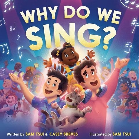 Sam Tsui and Casey Breves discuss new book WHY DO WE SING ~ Sam and Casey / Children's Book @samueltsui @caseybreves