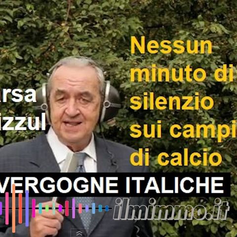 Bruno Pizzul senza un minuto di silenzio sui campi di calcio ed è una vergogna italiana
