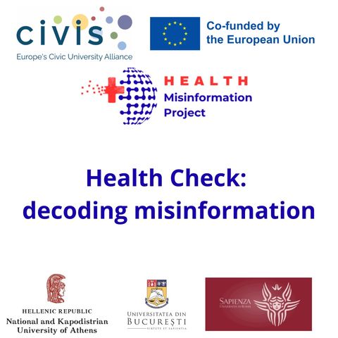 Health Check: decoding misinformation - Ep. 1