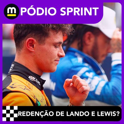 Norris lucra com Safety Car e vence Sprint de Miami! Piastri 2º, Lewis 3º. Bortoleto à frente de Max
