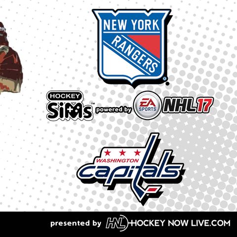 Rangers vs Capitals (NHL 17 Hockey Sims)