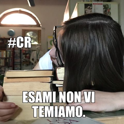 #cr Cibi PRE-Esami