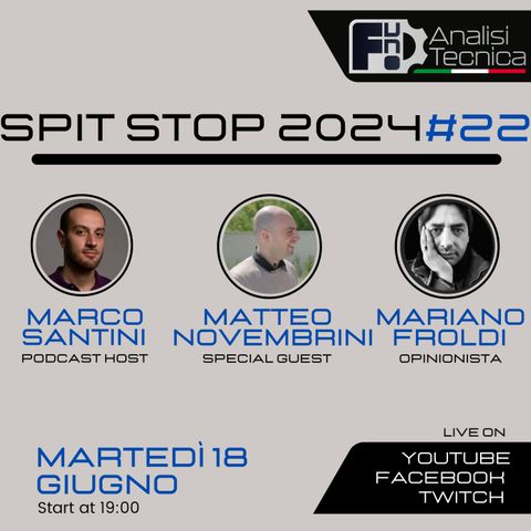 Spit Stop 2024 - Puntata 22 - LIVE con Matteo Novembrini
