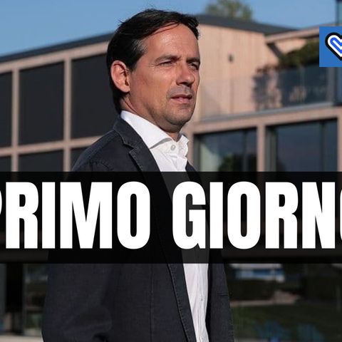 Presentazione, pioggia e doppia seduta: il primo giorno di Inzaghi all'Inter