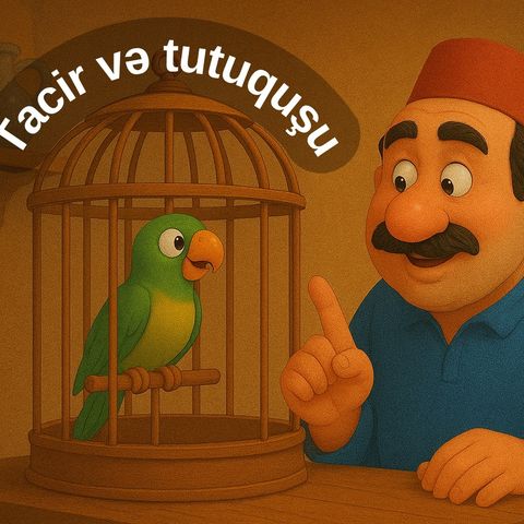 Tacir və tutuquşu 🦜
