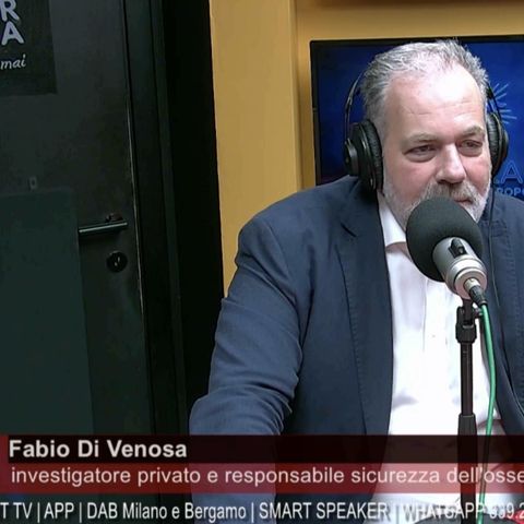 Fabio Di Venosa intervistato in diretta su Radio Lombardia