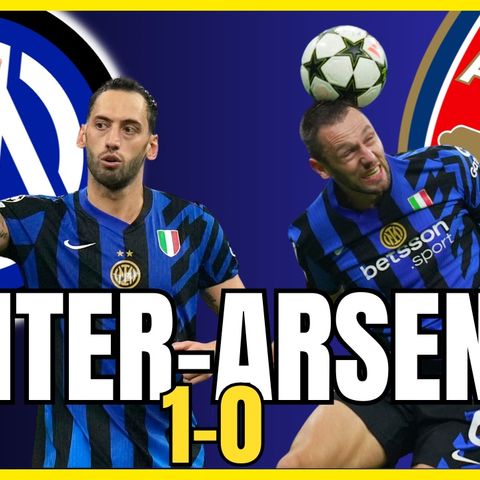 INTER ARSENAL 1-0: DA EROI!! BISSECK GIGANTESCO!