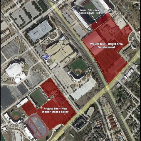 Texas A&M system board of regents approves A $30 million dollar increase in the cost of A&M athletics Bright area development project
