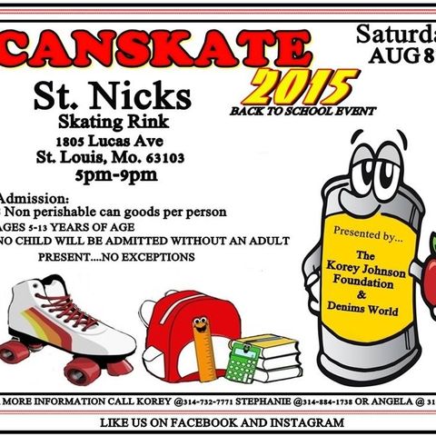 CANSKATE Philanthropy and Back to School