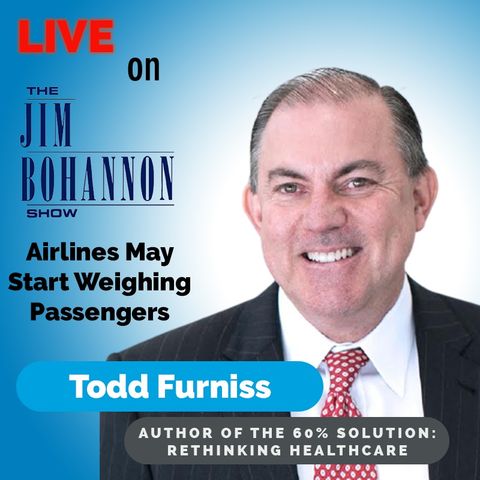 Airlines may start weighing passengers || Jim Bohannon Show || 5/20/21