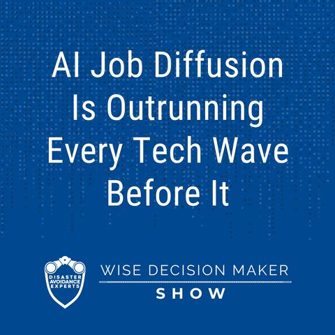 AI Job Diffusion Is Outrunning Every Tech Wave Before It