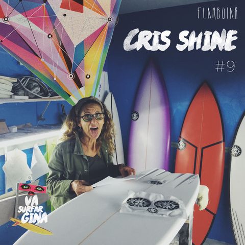 9 - Cris Shine no universo das pranchas de surf